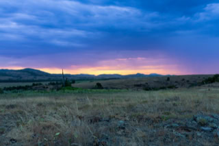 Sunrise picture from the Wichita Mountains